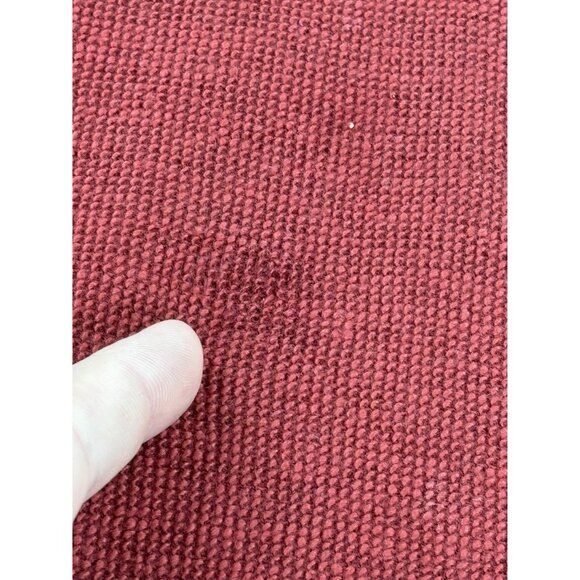 Tommy Bahama Sweater Reversible 1/4 Zip Pullover Men's M Blend Red & Maroon - Picture 2 of 12